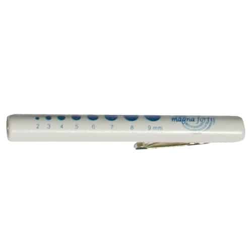 Disposable Penlight with Pupil Gauge