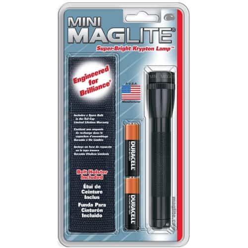 Mini Maglite Xenon 2AA Holster Pack