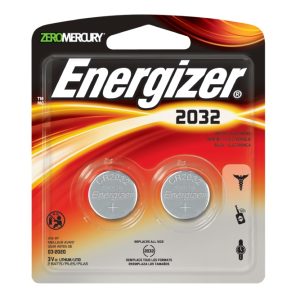 Energizer CR2032 Batteries - 2-Pack