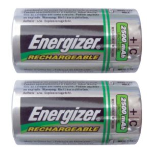 Energizer C Rechargeable Batteries - 2-Pack