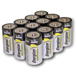 Energizer D Alkaline Batteries - 12-Pack