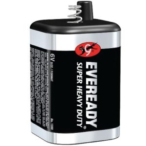 Eveready 6-Volt Heavy Duty Lantern Battery