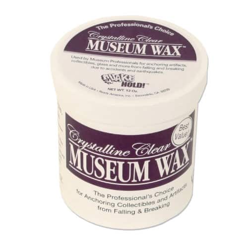 Crystalline Clear Museum Wax - 13 oz Jar