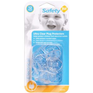 Ultra Clear Plug Protectors - 12-Pack