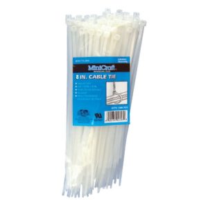Cable Ties - 8" - 100-Pack