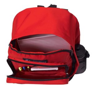 Backpack with Organizer - Red