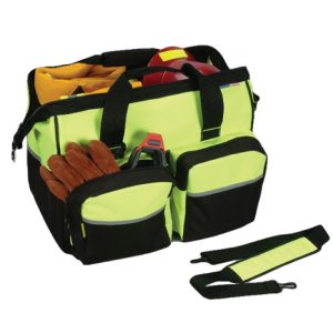 Hi Vis Lime Deluxe Gear Bag