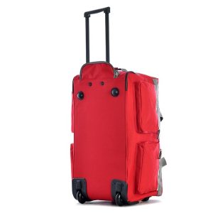 22" Wheeled Duffel Bag - Red